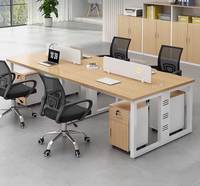 Centre d'appel de bureau de poste de travail personnalisé de haute qualité Design moderne avec chaise ergonomique Table de bureau pour le coworking