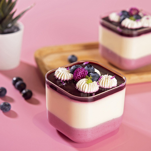 Dùng một lần thiết kế mới thực phẩm Biscuit cứng nhựa tráng miệng bao bì Cookie hộp trong suốt Cookie container - Product Image 1