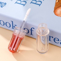 Conteneur d'huile à lèvres transparent miniature de 3 ml, tube vide pour gloss à lèvres, emballage pour marque cosmétique