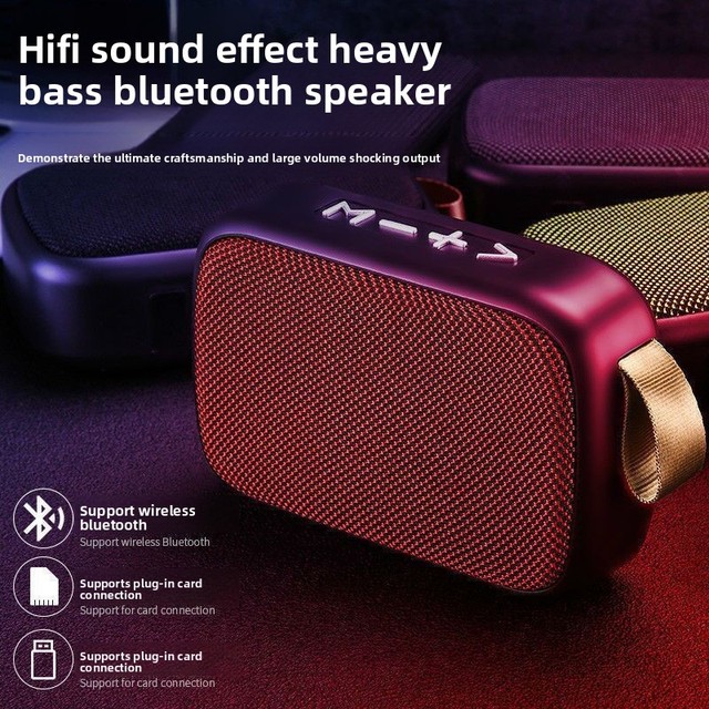 Wholesale Art Wireless for Outdoor Card-Inserting NFC Function USB Flash Drive Speaker Creative Portable Mini Plastic