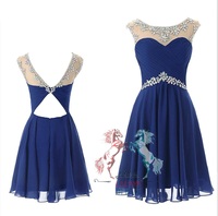 Haute qualité Offre Spéciale robe de soirée courte princesse robe de Cocktail soirée robes de demoiselle d'honneur femmes naturel fête adultes droite