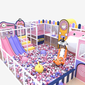 Centro de Juegos de Plástico para Interiores, Piscina, Tobogán en Espiral, Uso Comercial, Capacidad de 100-500 kg para Niños - Product Image 5
