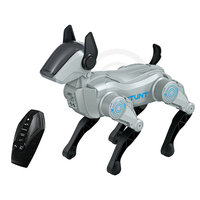 KI-Intelligenter Roboterhund mit Fernbedienung & Sprachsteuerung, Bionisches Mechanisches Haustier-Spielzeug, Batteriebetrieben