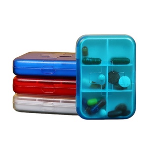 Hot Selling Customized Logo Pill Storage Cases Mini 6 Case Medical Pill Boxes for Promotion