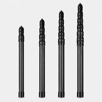 Varilla Telescópica de Fibra de Carbono 3K, Súper Ligera, para Toldo, Lona, Soporte para Carpa, Protección Solar, para Camping