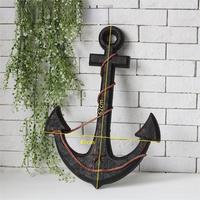 Volant de bateau écologique de style méditerranéen HYA09, volant vintage en MDF, décoration nautique pour la maison, marque Huaqi