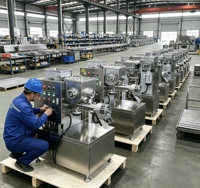 Équipement automatique de fabrication de macaronis à économie d'énergie, extrudeuse de pâtes robuste pour boulangerie et atelier alimentaire