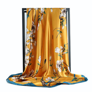 Foulard carré en soie 90 cm <span class=keywords><strong>pour</strong></span> femme, imprimé cartes nautiques, élégant, à porter en écharpe <span class=keywords><strong>dos</strong></span> <span class=keywords><strong>nu</strong></span> et comme <span class=keywords><strong>bandeau</strong></span> tendance - Product Image 5