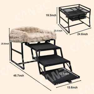 <span class=keywords><strong>Escalier</strong></span> de voiture portable CANBO utilisé <span class=keywords><strong>pour</strong></span> la <span class=keywords><strong>rampe</strong></span> de pliage de chien à cadre en aluminium de grand chien - Product Image 3