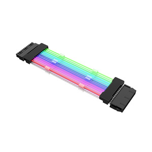 Motherboard 24-Pin <b>Power</b> Supply Extension <b>Cable</b> With 8-Pin And 3-Pin Argb Sync For <b>Pc</b> Building - Product Image 3