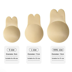 Áo ngực dán liền mạch, thoáng khí, chất liệu sinh học, dành cho nữ, size lớn, không dây, nâng ngực, trong suốt, gợi cảm - Product Image 3