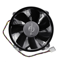 Ventilateurs de dissipateur thermique en aluminium silencieux 85W pour AMD AM4 AM5 4 broches PWM Radiateur inférieur Refroidisseur de processeur avec TDP élevé Utilisé dans le refroidissement du processeur