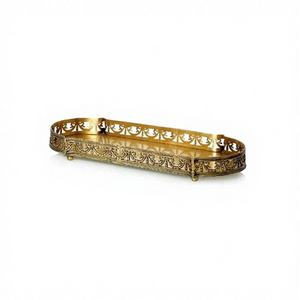 Plateaux décoratifs en acier inoxydable pour usage commercial |   Catering et Buffet Ramadan - Product Image 1