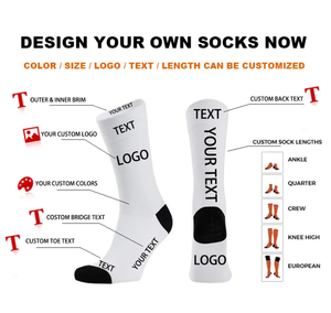 <span class=keywords><strong>Chaussettes</strong></span> pour hommes à faible MOQ, vente <span class=keywords><strong>chaude</strong></span>, en coton respirant et confortable, broderie épaisse personnalisée - Product Image 4
