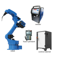 Robot Industrial de 6 Ejes con Repetibilidad de ±0.05mm, Carga Útil de 10kg y Radio de Trabajo de 1463mm