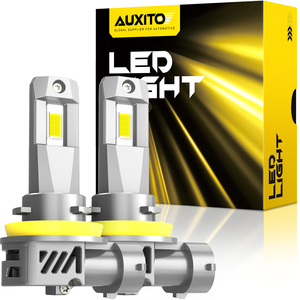 Auxito หลอดไฟ LED H11/H8/H9ความสว่างสูง600% 6000K ชุดหลอดไฟหน้า H11สีขาวเย็น2ชิ้น - Product Image 4