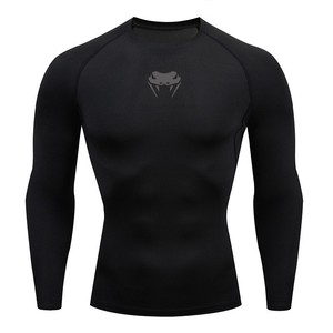 Camisetas Deportivas para Hombre, Transpirables, de Secado Rápido, Manga Larga, para Correr, Fitness, Compresión, Yoga, <span class=keywords><strong>Gimnasio</strong></span>, Aire Libre - Product Image 1