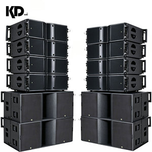 Système de haut-parleurs en ligne passifs 8+4 avec deux enceintes de 8 pouces Kd-208 et un caisson de basses de 18 pouces Kd-28 Kd-208/kd-28 - Product Image 4