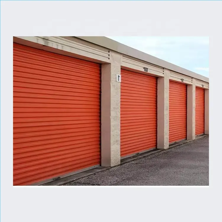 Steel Dire-Rated Shutter Door Shop Security Exterior Automatic Rolling Door Galvanized Steel Roller Shutter