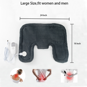 El mejor controlador de almohadilla calefactora para el cuello, temperatura, mantiene los hombros y el cuello calientes, almohadilla calefactora eléctrica para hombros - Product Image 4