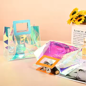 Logo personnalisé pour femmes PVC étanche épaule Shopping sac fourre-tout accessoire de Style de mode - Product Image 3