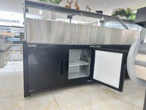 ตู้แช่สำหรับโชว์อาหารไก่เนื้อสุกคูลเลอร์ร้านสะดวกซื้อในซูเปอร์มาร์เก็ตเชิงพาณิชย์ - Product Image 3