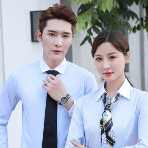 <span class=keywords><strong>Camicia</strong></span> Elegante da <span class=keywords><strong>Uomo</strong></span> 40% Cotone 60% Poliestere Antipiega Traspirante <span class=keywords><strong>Blu</strong></span> Bianco <span class=keywords><strong>a</strong></span> <span class=keywords><strong>Righe</strong></span> con Colletto <span class=keywords><strong>e</strong></span> Polsini <span class=keywords><strong>a</strong></span> Contrasto Disponibile - Product Image 2