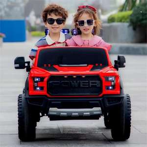 Jouet à piles pour enfants à 4 roues F150 pour les enfants de 2 à 4 ans, unisexe, en plastique, surdimensionné, pour 2 personnes - Product Image 1