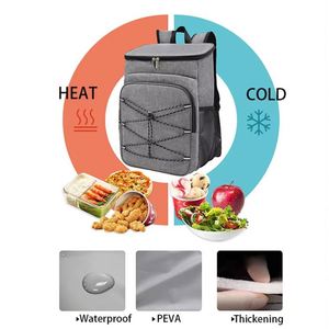 Sac à dos isotherme multifonctionnel et robuste pour le golf, les pique-niques, la livraison de repas, le vin et les glaces – Édition limitée – Offre spéciale - Product Image 4