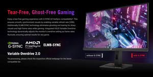 Moniteur de jeu double mode A.S.U.S ROG Strix XG27UCG 27 pouces 3840*2160 (4K 160Hz ou FHD 320Hz) 1ms (GTG) - Product Image 5