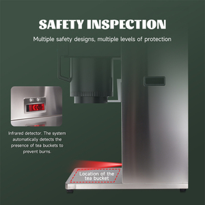 Moseener 5L commerciale intelligente macchina per l'estrazione automatica del tè con controllo a un pulsante semplice funzionamento <span class=keywords><strong>nuova</strong></span> attrezzatura da caffè - Product Image 5