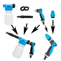 Household Large-capacity Wash Cleaning Water Gun Push-pull Handle Foam Pot Foam <strong>Spray</strong> Bottle