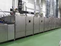 SUISER MAKINE SGF1200 RVS notenverwerkingsmachine industriële braadoven 2000 kg/uur gasaangedreven