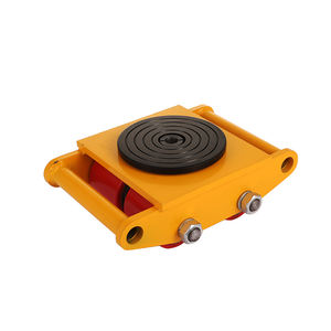 Chariot résistant à cargaison de 6 tonnes d'approvisionnement d'usine avec le chariot mobile à plate-forme d'opération facile à quatre roues - Product Image 3