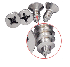 Viti per Cartongesso a Testa Piatta in Acciaio Inox, Filettatura Standard, Autofilettanti Nere per Pannelli in Gesso, Standard DIN - Product Image 4