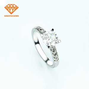 Custom Fashion Ring Moissanite Ring 925 Sterling Silver Lady Wedding Ring - Product Image 3