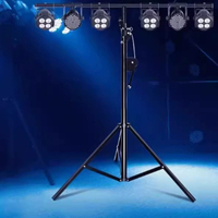 Projecteur de scène LED pour concert en extérieur, avec trépied et lentille Fresnel, idéal pour l'éclairage de fête et d'événements (effet Derby)