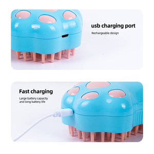 Cepillo de vapor para mascotas 4 en 1 actualizado con luz UV, autolimpieza para arrojar peine en aerosol, pelo brumoso, vaporoso - Product Image 4