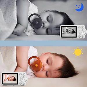 Caméra de surveillance pour bébé sans fil avec vision nocturne infrarouge d'usine, alimentée par batterie C8, pas besoin de Wifi, avec caméra et <span class=keywords><strong>audio</strong></span> - Product Image 4