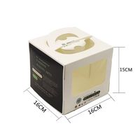 Boîte à pâtisserie en carton rigide de luxe personnalisée Couvercle et base d'impression en relief pour l'emballage de sushi au chocolat avec papier