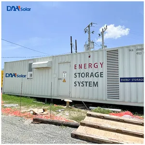 DAH 100kw 200kw 500kw Energy Storage Container On Grid Off Grid Hybrid 1mw 2mw Industrial Solar System