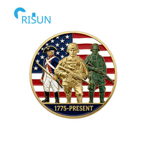 Insignes personnalisés d'infanterie à musket croisé, médaillon de ranger, pièces commémoratives, pièce de défi personnalisée pour ranger et infanterie - Product Image 5