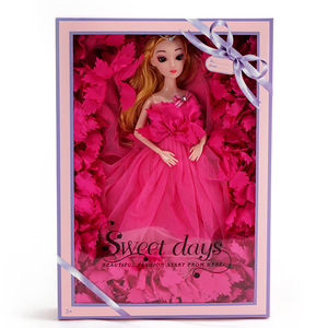 Muñeca de Boda de 40 cm, Juguete <span class=keywords><strong>para</strong></span> Niños, Regalo, Vestido de Princesa, Juego de Regalo, Casa de Juegos de Vinilo, Disfraz, el Mejor Regalo <span class=keywords><strong>para</strong></span> <span class=keywords><strong>Niñas</strong></span> - Product Image 5