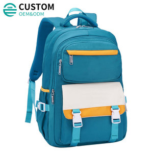 Sac à dos léger pour étudiants du collège, de la 1ère à la 4ème année, avec impression de logo personnalisé Fuliya, imperméable et grande capacité - Product Image 1