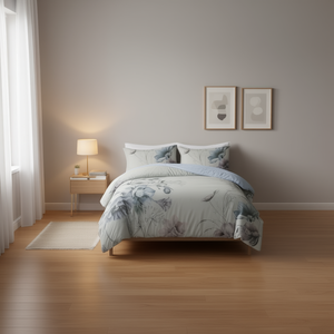 Parure de lit de luxe en coton imprimé floral, 3 pièces, écologique, pour lits Queen, King, Twin, chambre à coucher, décoration de mariage - Product Image 2