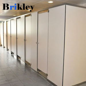 Brikley rắn lớp Laminate <span class=keywords><strong>HPL</strong></span> Hội Đồng Quản trị nhà vệ sinh phân vùng cửa - Product Image 1