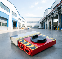 Chariot de transfert électrique robuste de 60 tonnes alimenté par batterie avec une autonomie maximale de 5 heures pour le déplacement d'installations industrielles