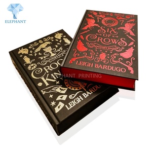 Impresión de Libros de Tapa Dura con Borde Pintado y Rociado Profesional a Todo Color en Cartón Personalizado, Impresión de Libros con Lámina Dorada - Product Image 3