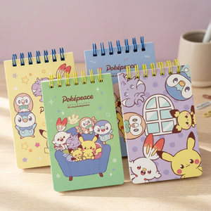 Bloc-notes mini non-adhésif Pillbox Pokemoned, 20 pièces/paquet, fabriqué en Corée, papeterie pour enfants, modèle de poche, dessin animé, école - Product Image 2