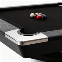 Table de billard et de pool en bois massif moderne sur mesure de l'usine Dragon River, 7 pieds/8 pieds/9 pieds, poches en cuir, qualité tournoi, pour usage domestique